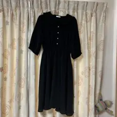 COLZA 黒 ワンピース Mサイズ