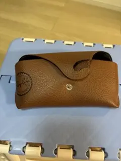 Ray-Ban レザー メガネケース ブラウン　レイバン
