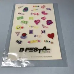 dfesta 入場特典　シール