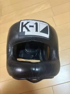 K-1 ヘッドギア オープンフェイス 黒 Mサイズ