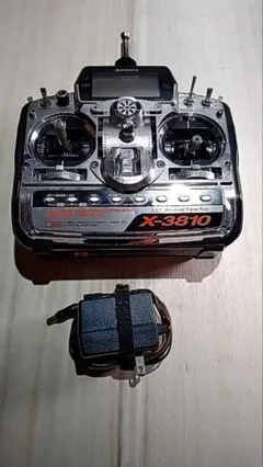ラジコンへリプロポセットJR　X-3810（ジャイロ付き） ラジコン飛行機プロポセットJR X-3810 - メルカリ
