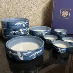 SALE‼️たち吉 刺身鉢 5客セット 竹柄 和食器