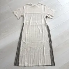 【GYDA】バックプリーツハーフスリーブワンピースのサムネイル