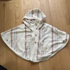 ジェラートピケ　ポンチョ