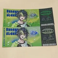 にじさんじ ホログラムチケット風カード 伊波ライ