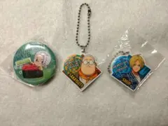 新品未使用　SAKAMOTO DAYS 缶バッジ・ラバーチャームセット　くら寿司