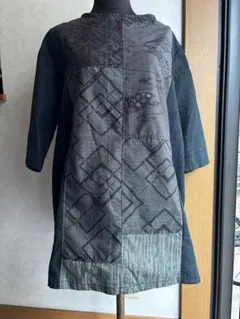 大島　結城コラボチュニック