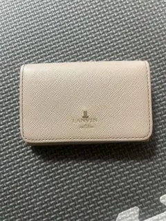 LANVIN ベージュ 名刺入れのサムネイル