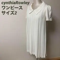 シンシアローリー ⭐️cynthiaRowley ワンピース サイズ2 Mサイズのサムネイル