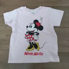 ミニーマウス Tシャツ 95cm ピンク②