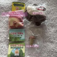 こびとづかん ガチャガチャ 3つセット