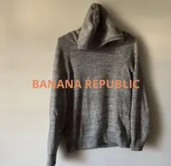 BANANA REPUBLICニットパーカー men's S（Mサイズ相当）