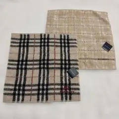 即購入❌　バーバリー　タオルハンカチ②⭐︎