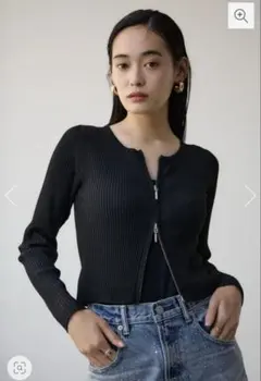 AZUL by moussy ZIPニット moussy todayful