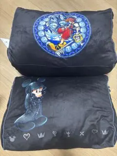 キングダムハーツ 各種グッズまとめ売り チャーム ブローチ 枕カバー