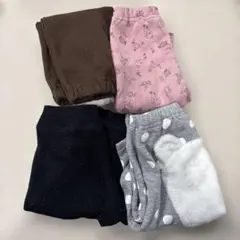 キッズ・ベビー服 スボン4枚セット 70〜80cm