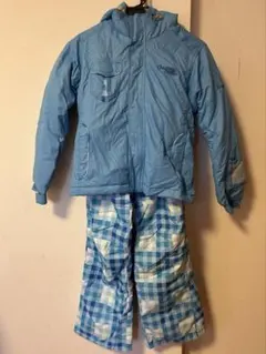 子ども用スキーウェアセット、スキーグローブ 140 女の子