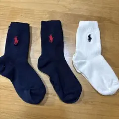 ラルフローレン 靴下3足セット(14cm ~ 15.5cm)