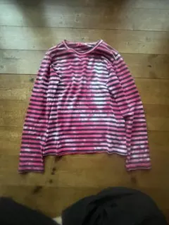 コムデギャルソン ボーダー ロンt archive