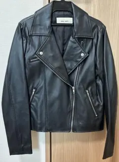 ROYAL PARTY ダブルライダースジャケット　ブラック