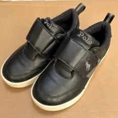Polo by Ralph Lauren キッズ スニーカー ブラック 20cm