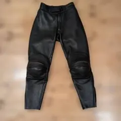 KOMINE Spezzio 黒 レザーバイクパンツ 膝パッド付き Sのサムネイル