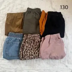 ハーフパンツ　ショートパンツ　セット　130