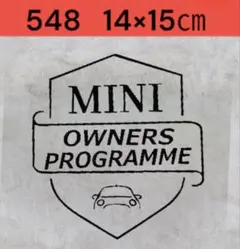 548 배송비 무료 ★お洒落ステッカー ミニクーパー オーナーズステッカー