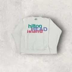 古着 90s ヴィンテージ スウェット トレーナー ホワイト M