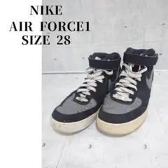 NIKE　ナイキ スニーカー ブラック AIR FORCE 1 28　メンズ