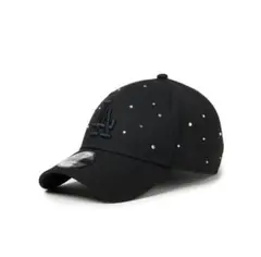 ニューエラ SS26 Rhinestone ラインストーンブラックLA キャップ