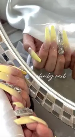 夏ネイルスクエアギャル埋めつくし