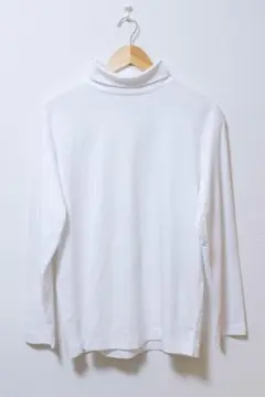 【 ユナイテッドアローズ 】オーガニック スムース タートルネック カットソー
