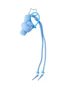 3COINS　ホビ活　カスタムストラップ大　ブルー　推し活　推しカラー