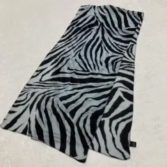 希少　イタリア製　シルク100% 総柄　大判ストール