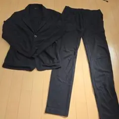 ブラック カジュアルスーツ Lサイズ