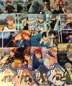 あんスタ　ミニポスター　ステッカーエビテン特典ブロマイド　泉　凛月　司　レオ　嵐