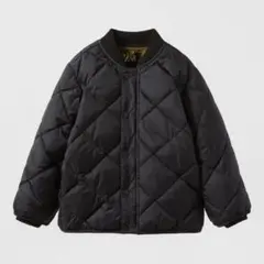 zara kids アーガイル　パフジャケット　ダウン　ユニクロ　gu