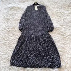 タグ付未使用♡ スピックアンドスパン シャーリングプリントドレス 小花柄 36