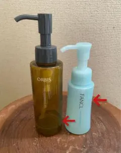 ファンケル マイルドクレンジングオイル、オルビス ザ クレンジングオイル