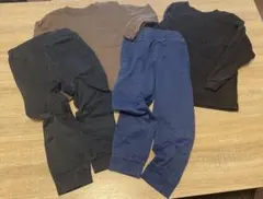 UNIQLO 120cm4点セット長袖Tシャツとパンツ