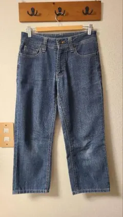 レディース　ブルーストレートデニムパンツ　67-93 イオンデニムのサムネイル