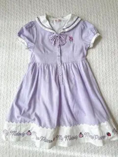 メゾピアノ マイメロディ ワンピース 半袖 120cm