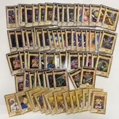 遊戯王カード バンダイ版カードダス 64種セット ダブり無し - メルカリ