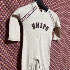 SHIPS KIDS ロンパース 80サイズ ベージュ