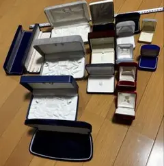 ネットレス、指輪空箱アクセサリーケース　セット売り