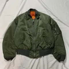 90s USA製　alpha reversible ma-1 flight jk