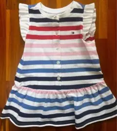 Tommy Hilfiger 半袖ストライプドレス 12Mのサムネイル
