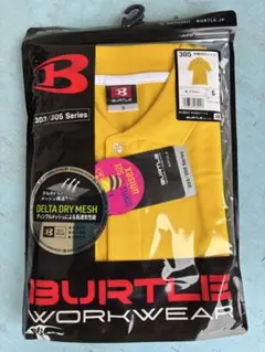 新品未使用　BURTLE 305 半袖ポロシャツ イエロー　Sサイズ