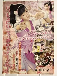 龍が如く5 夢、叶えし者 ゲーム販促ポスター 遥